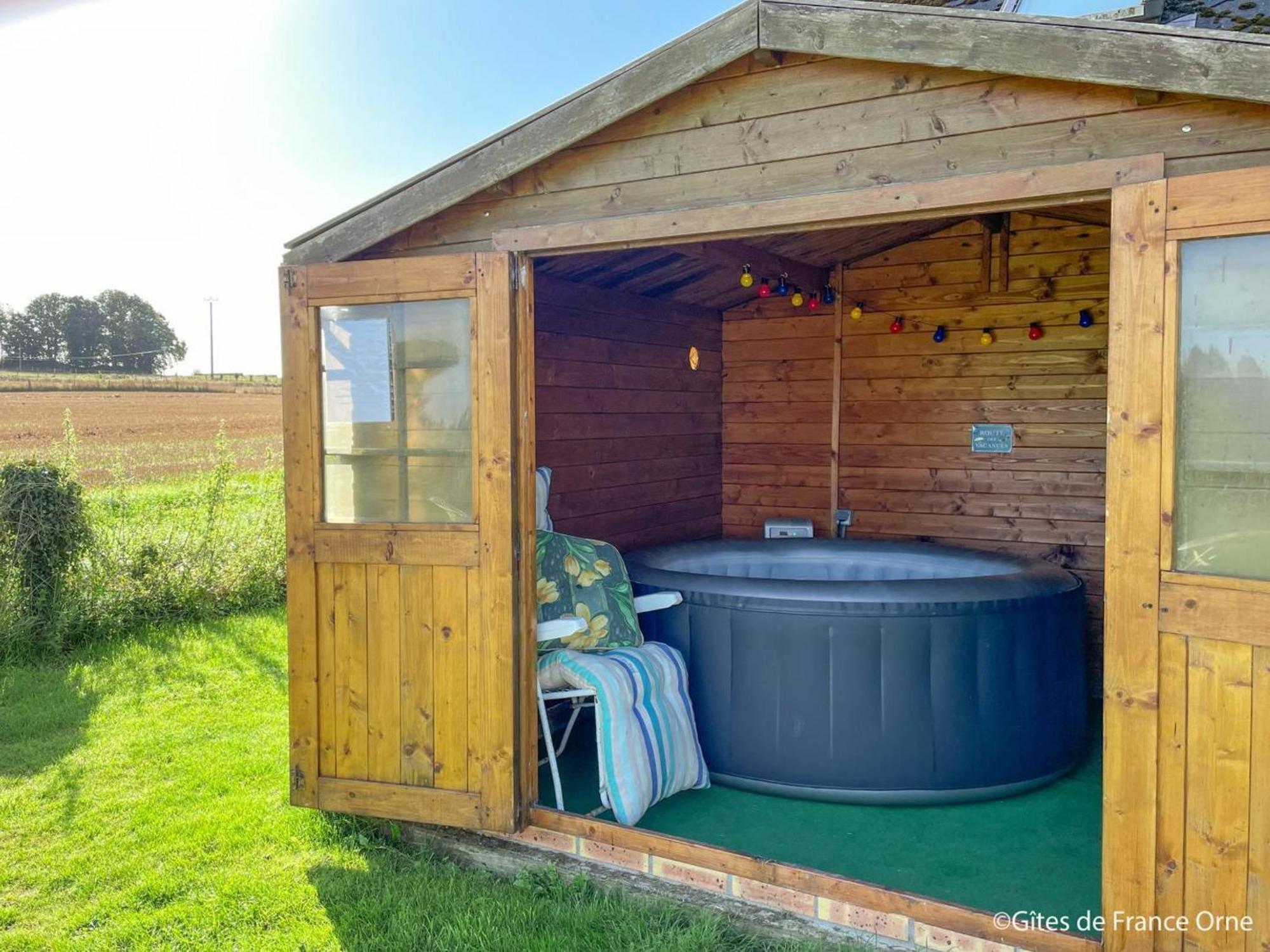 Maison De Campagne Avec Spa, Proche De Vergers Et Cite Medievale, Animaux Acceptes, Recharge Electrique - Fr-1-497-101 L'Epinay-le-Comte Exteriör bild
