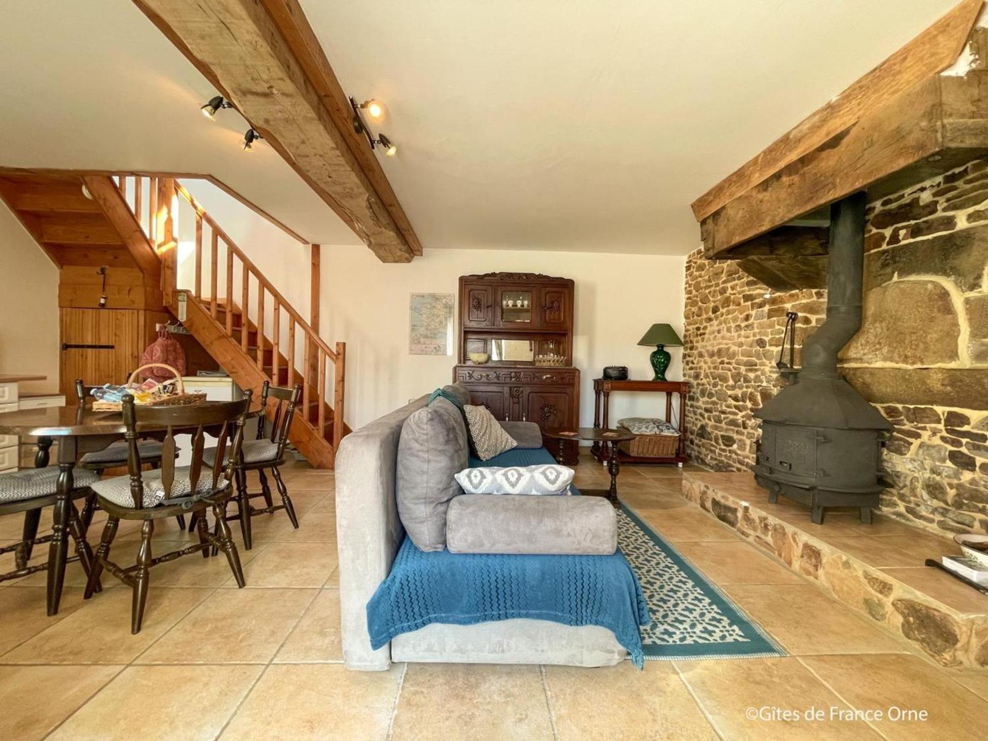 Maison De Campagne Avec Spa, Proche De Vergers Et Cite Medievale, Animaux Acceptes, Recharge Electrique - Fr-1-497-101 L'Epinay-le-Comte Exteriör bild
