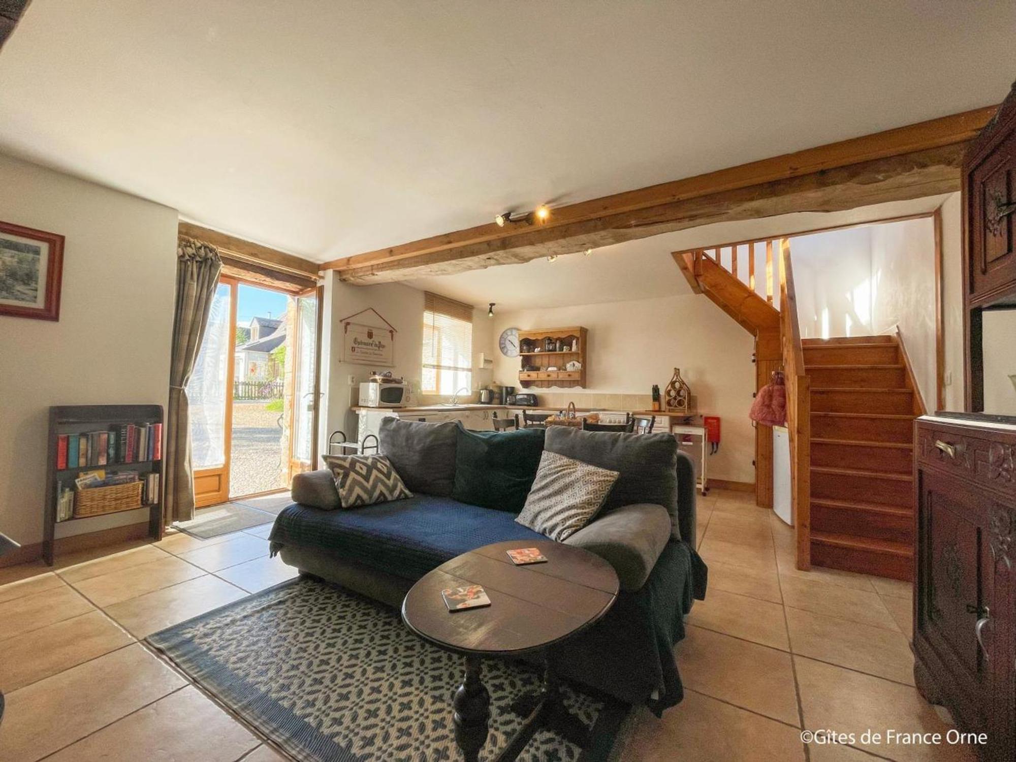 Maison De Campagne Avec Spa, Proche De Vergers Et Cite Medievale, Animaux Acceptes, Recharge Electrique - Fr-1-497-101 L'Epinay-le-Comte Exteriör bild